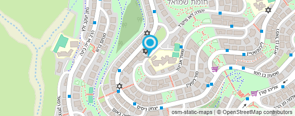 מפת הגעה אל מתנ"ס מודרך הר חומה