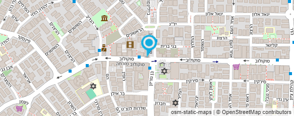 מפת הגעה אל עו"ד ענבל אברהמי דרוקר