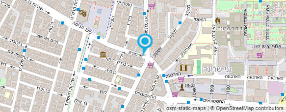 מפת הגעה אל רעיה בן חור