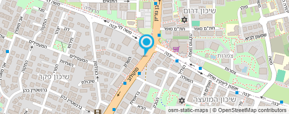 מפת הגעה אל קטי מכון ציפורניים