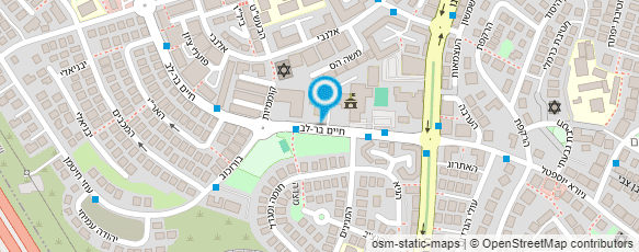 מפת הגעה אל מתנ"ס שדרות