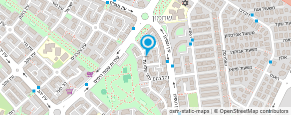 מפת הגעה אל גן שחף