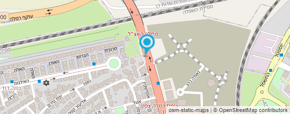 מפת הגעה אל ספריה עירונית ע"ש בלפר