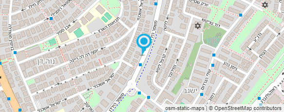 מפת הגעה אל הגן של דני מפת הגעה אל הגן של דני