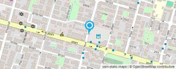 מפת הגעה אל ענק המזגנים כפר סבא