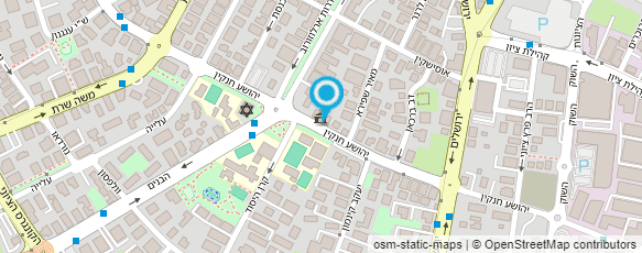 מפת הגעה אל האגודה לתרבות הדיור