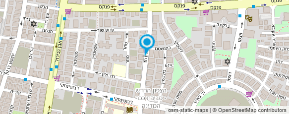 מפת הגעה אל גן אורה