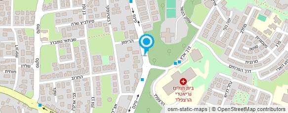 מפת הגעה אל מורן פריש קוסמטיקאית