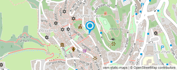 מפת הגעה אל האגודה לתרבות הדיור