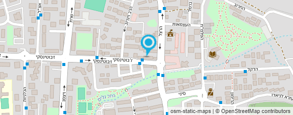 מפת הגעה אל המספרה של ריקי