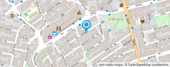 מפת הגעה אל האגודה לתרבות הדיור