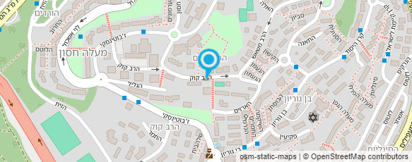 מפת הגעה אל האגודה לתרבות הדיור