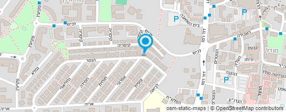 מפת הגעה אל מ.י. שרותי שמאות