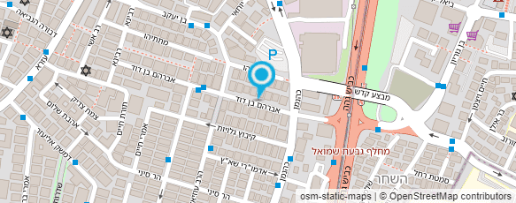 מפת הגעה אל הרב שלמה יקותיאל יהודה הס