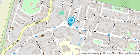 מפת הגעה אל האגודה לתרבות הדיור