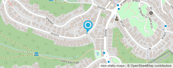 מפת הגעה אל חכם בן צבי אדריכלים