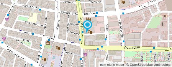 מפת הגעה אל ורד פלוק - אדריכלית