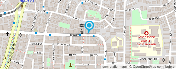 מפת הגעה אל אר.אס. מחשבים - טכנאי מחשבים