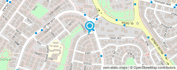 מפת הגעה אל וייס חוסיד אדריכלים ומתכנני ערים בע"מ