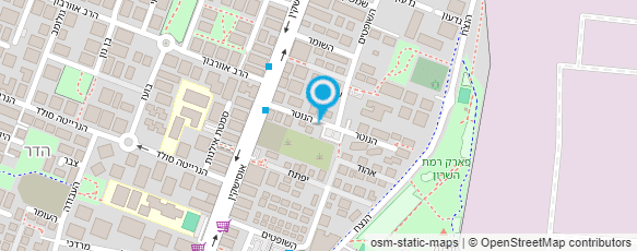 מפת הגעה אל טלי מינץ אדריכלית