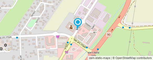 מפת הגעה אל מול המושבה (כשר)