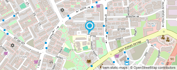 מפת הגעה אל מעון נעמ"ת - מרכז