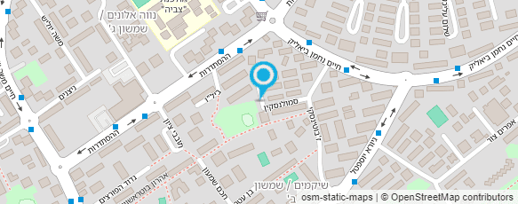 מפת הגעה אל מעון נעמ"ת - קהילתי
