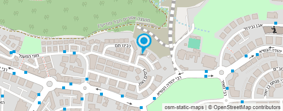 מפת הגעה אל עוז מערכות תקשורת