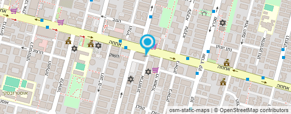 מפת הגעה אל חגי יניב אדריכלים