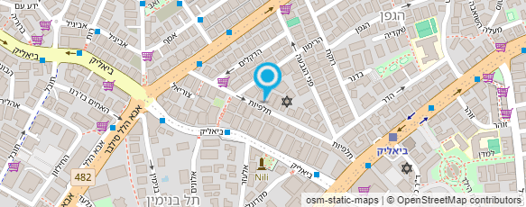 מפת הגעה אל אי מערכות מיגון