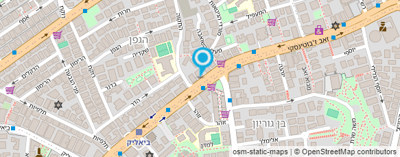 מפת הגעה אל פיצה כמעט חינם