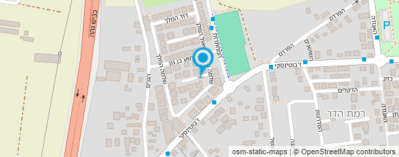 מפת הגעה אל מיכאל יניב - אדריכל