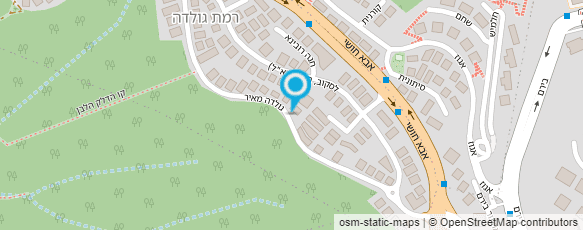 מפת הגעה אל מעון נעמ"ת - רמות גולדה