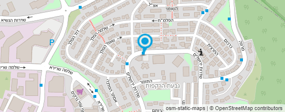 מפת הגעה אל בית טבע - שם הורד