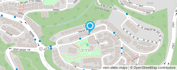 מפת הגעה אל נעמ"ת - צהרון וורדיה