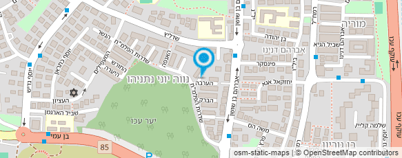 מפת הגעה אל מעון נעמ"ת - הבסי