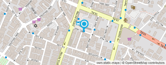 מפת הגעה אל הורן שרותים טכניים בע"מ