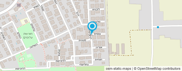 מפת הגעה אל שורץ פלוס אדריכלים בע"מ