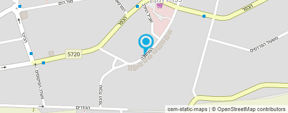 מפת הגעה אל קפלינסקי אדריכלים