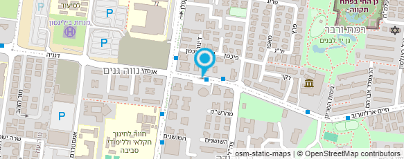 מפת הגעה אל מעון נעמ"ת - ארלוזורוב