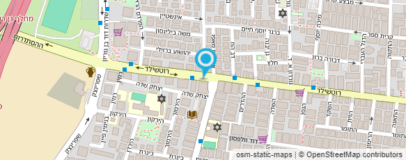 מפת הגעה אל אריה שרות