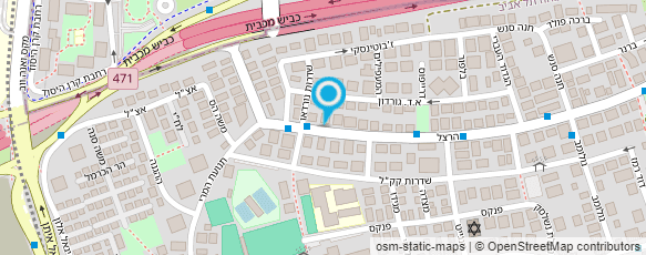 מפת הגעה אל מכוניות לוהטות