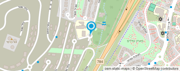 מפת הגעה אל יד שרה