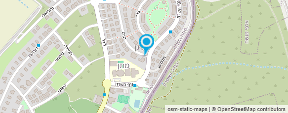 מפת הגעה אל גן קשת