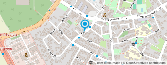 מפת הגעה אל סבתא סולטנה מטבח טריפולי