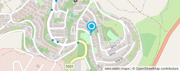 מפת הגעה אל חנה מוכרת מוצרי קוסמטיקה