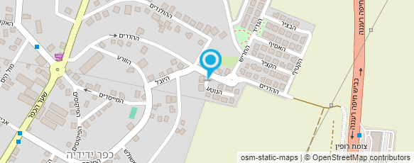 מפת הגעה אל רונית תירוש