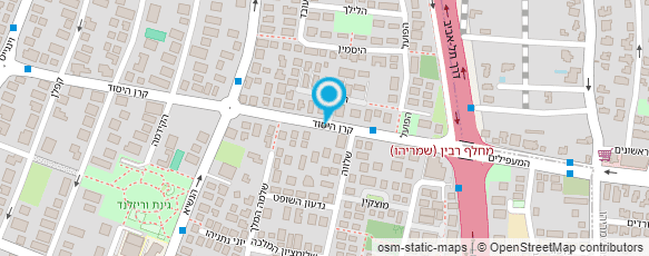 מפת הגעה אל מרים מימן תכנון בע"מ