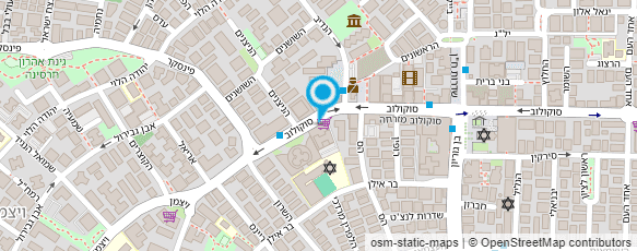 מפת הגעה אל בר שדה הלל