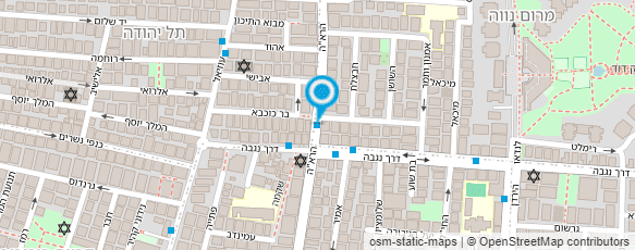 מפת הגעה אל בני וייס מפת הגעה אל בני וייס
